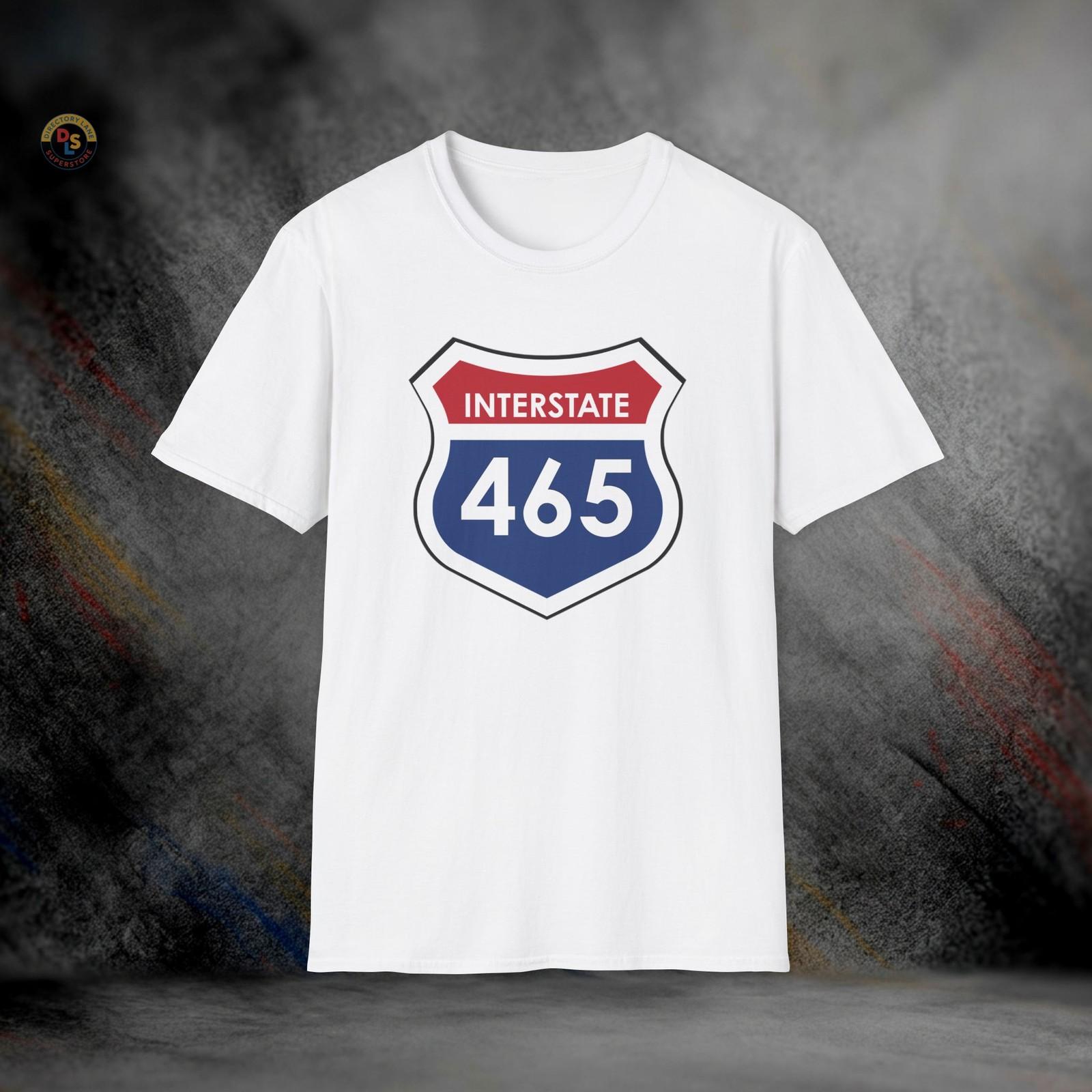 Interstate 465 Indianapolis Indy T-Shirt | Softstyle Tee XXXL