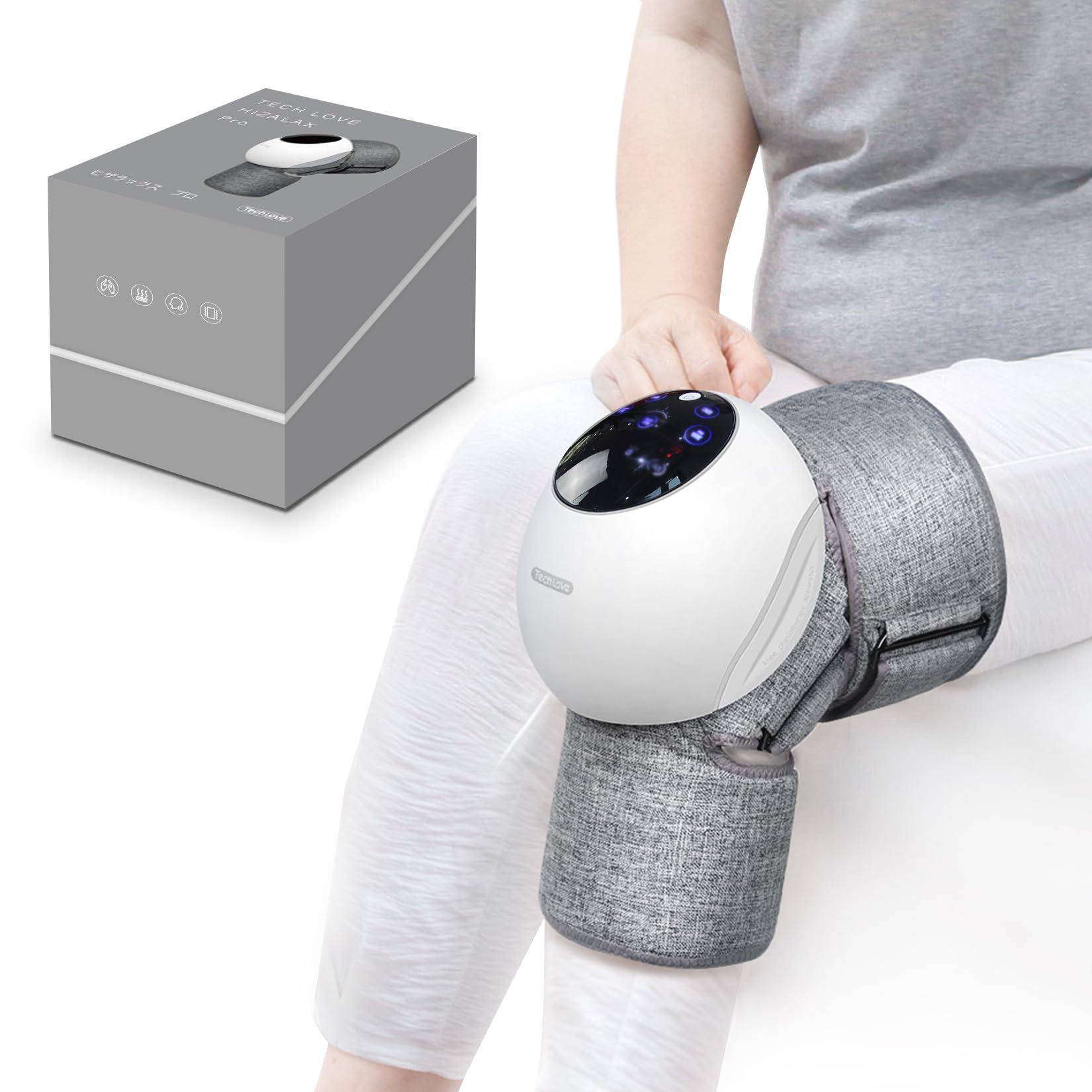 

Techlove HIZALAX Pro Warm Function Air Type Wearable Hizalax для бедер и стола Автоматическое выключение для дома Стоя Уважение к пожилым людям День рождения