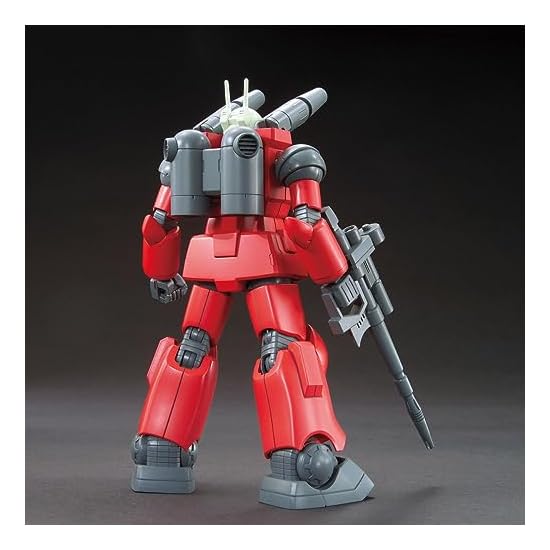 BANDAI SPIRITS HGUC 190 Mobile Suit Gundam RX-77-2 Guncannon 1/144 Scale Color-Coded Plastic Model