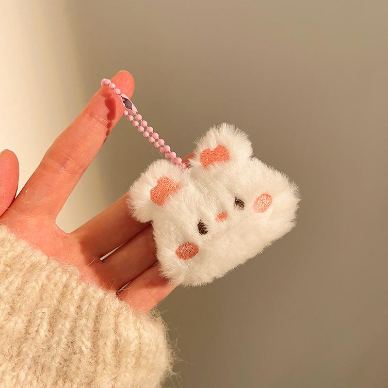 Cute Doll Pendulum Small Gift Pendant Ground Marketing Cartoon Keychain Plush Doll Backpack Bag Lanyard Accessories