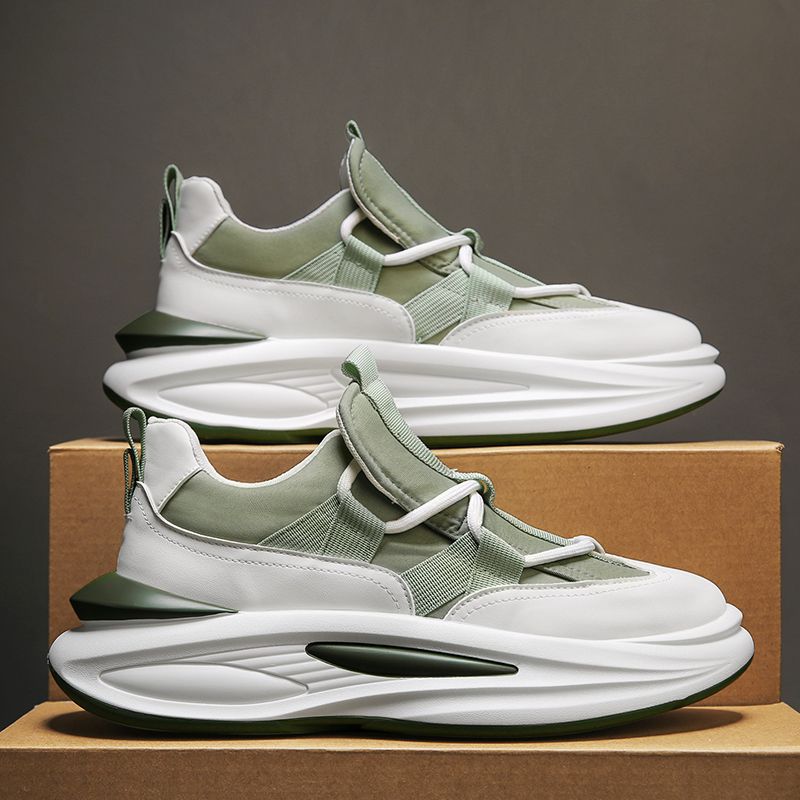 Spring Autumn New Men's High Quality Sneakers Fashion Versatile Casual Board Shoes Thick Soled Anti Slip Sports Running Shoes