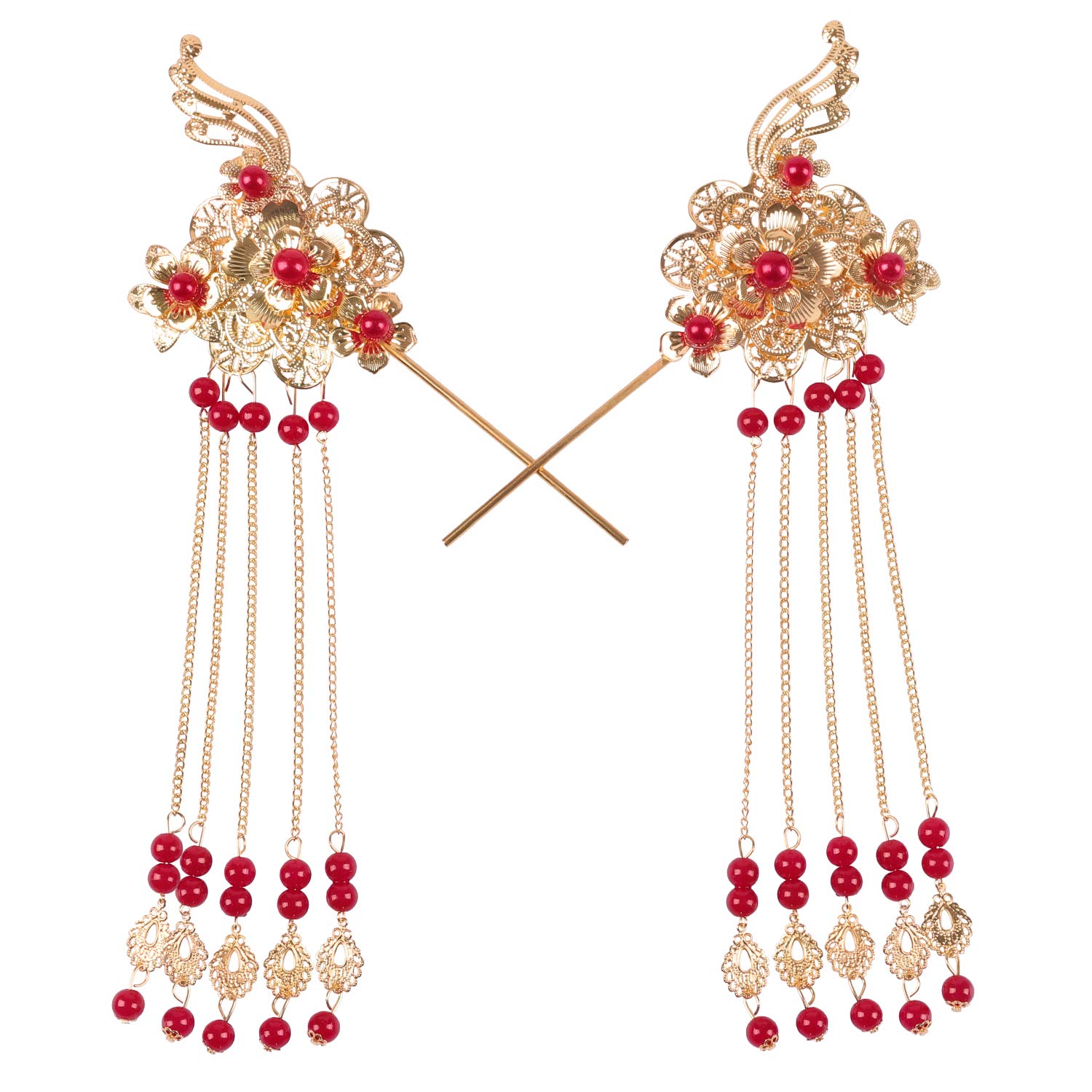 

Донали Канзаши Волосы Азиатский Набор Украшений, Стиль, 2, Женский (красный)