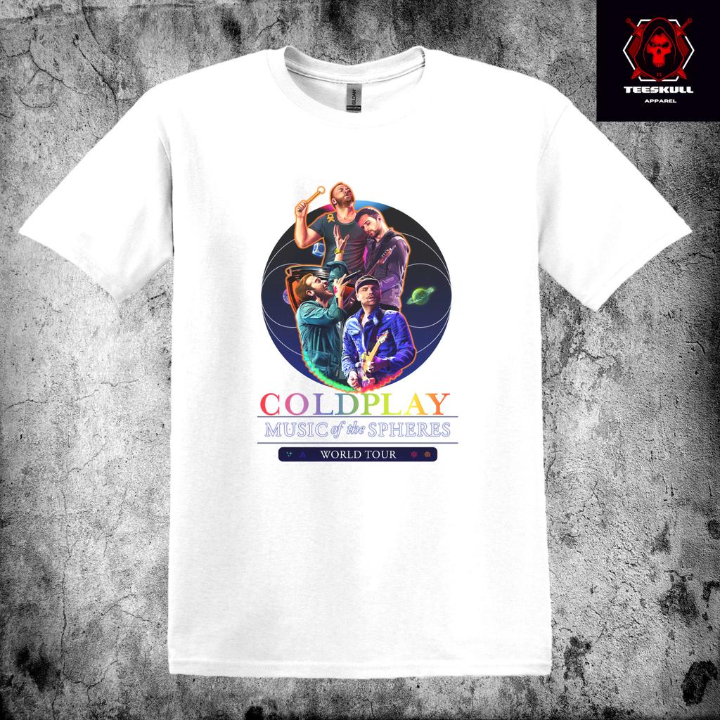 Coldplay Music of The Spheres World Tour Band Tee Unisex T-shirt S3XL