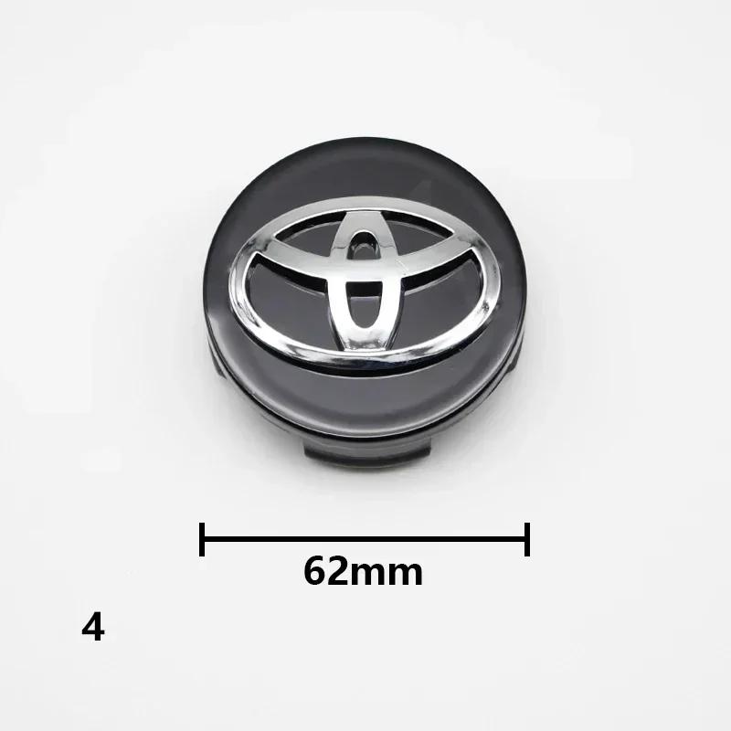 Toyota 2026 Jante Noi 4 buc 57mm/62mm Capac Central Roată Auto Jantă Emblema Logo Stickere Auto Toyota Corolla