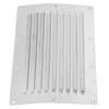 250x150mm Air Vent Louver Grill Cover Stainless Steel Duct Ventilation Marine Hardware for Boat Yacht RV Caravan