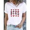 Graphic T-Shirt Ladies Print T Shirt Short Sleeve Clothes Wounisex Animal Cartoon Style Cute Clothing Fashion Basic Tee Top