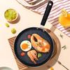 Non-stick Maifan Stone Frying Pan for Home, Flat-Bottomed Pancake Pan, Gas Stove Compatible