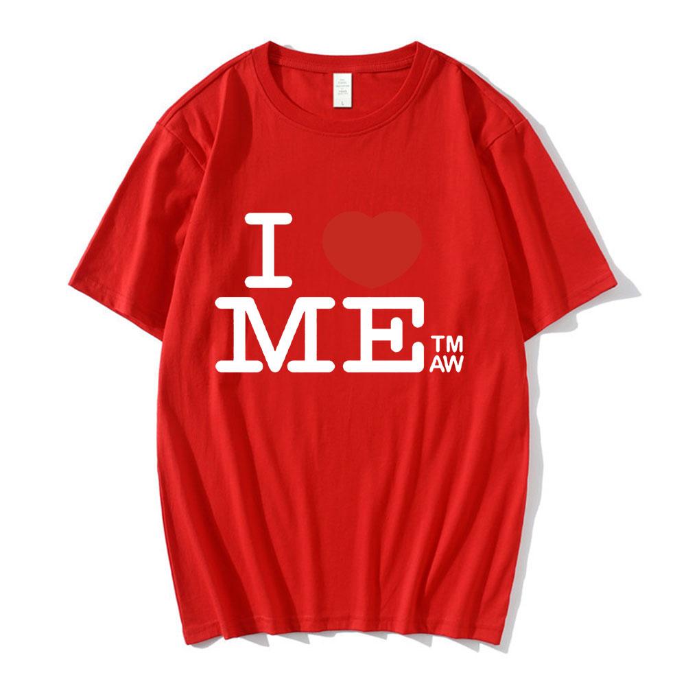 Tate McRae I Love Me Merch T Shirt Women Fashion Harajuku T-shirts Cotton Casual Short Sleeve Oversized T Shirts Streetwear Tops