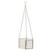 Modern Hanging Glass Terrarium Geometric Hexagon Shaped Succulent Air Plant Holder Container Wall Planter Flower Pot X3UC