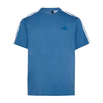 St 3St Short Sleeve Plain Knit Three Stripes Comfortable Soft T-Shirt Men Tops KR2492