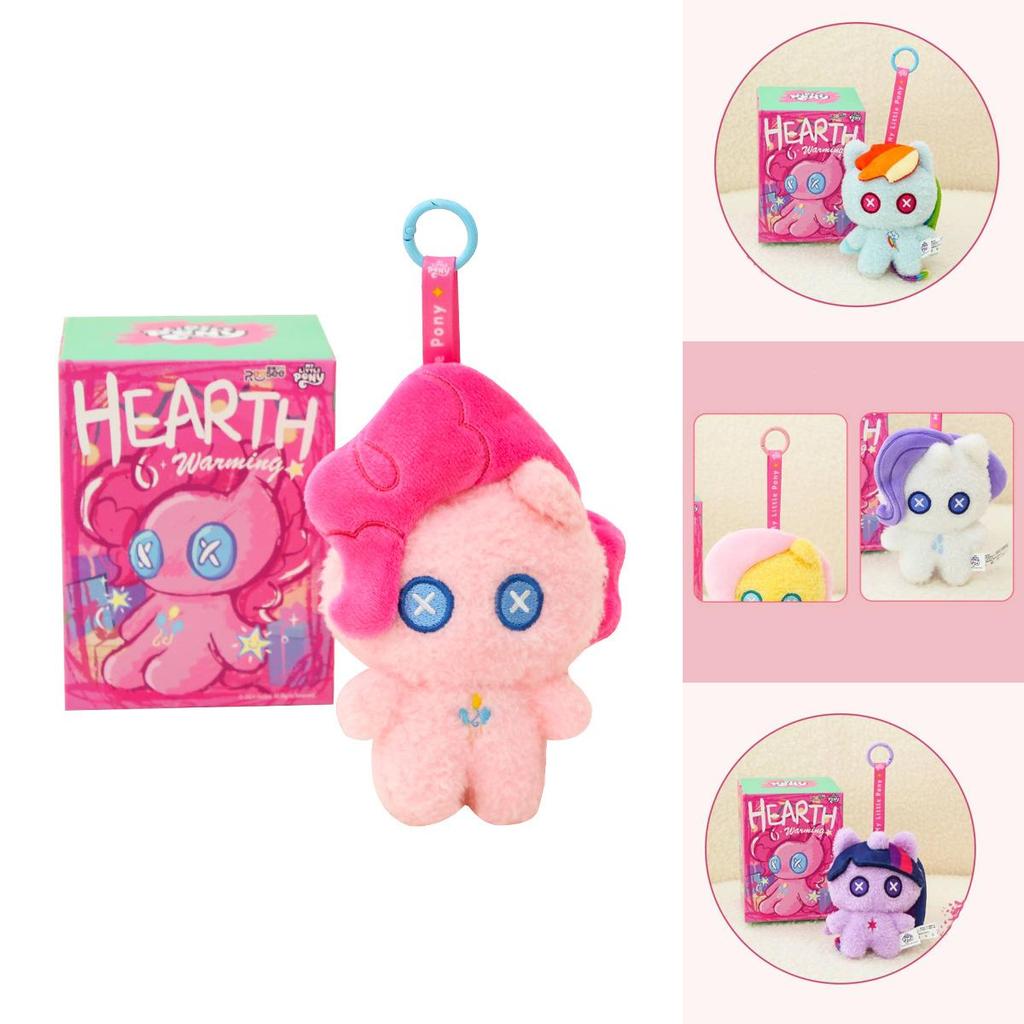Soft And Adorable Plush Doll Keychain Featuring Unique Colors And Designs