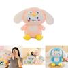 Cartoon Penguin Cinnamon Dog Plush Toy Doll Large Penguin Dress-up Claw Machine Doll Girls' Pillow