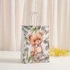 StoBag, Cute Bear Gift Bags with Handles, Kraft Paper Bag for Birthday Party Favors, Baby Shower, Decorations, Reusable 12/30pcs