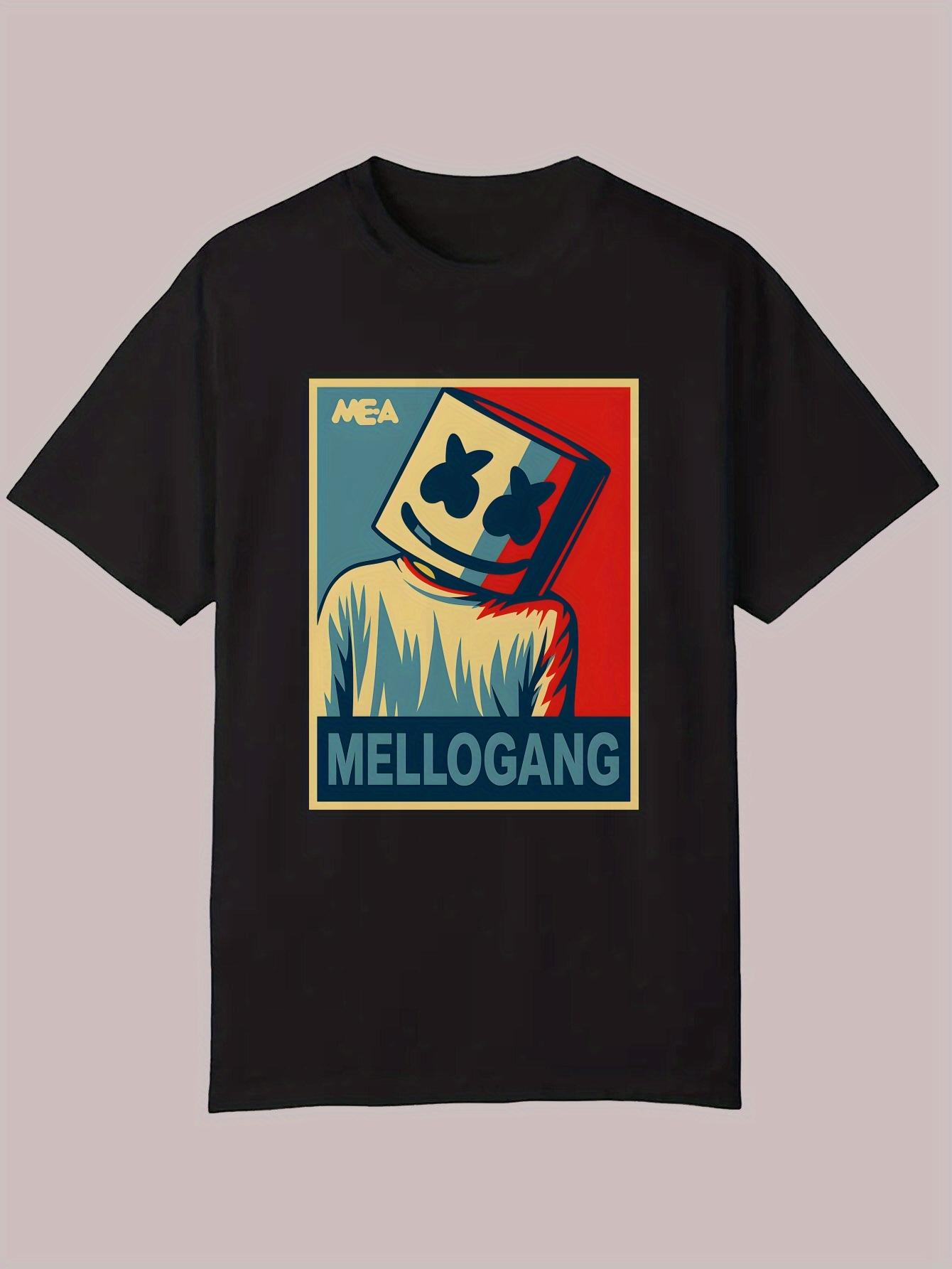 Summer Casual Graphic T-shirt - Retro Pop Art Portrait Design XXXL