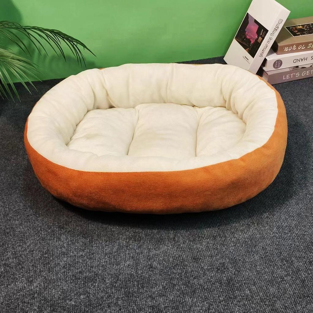 New Dog Kennel  Oval Pet Kennel  Summer Cool Kennel Dog Bed  Medium and Large Kennel Mat  Winter Warm Cat Kennel