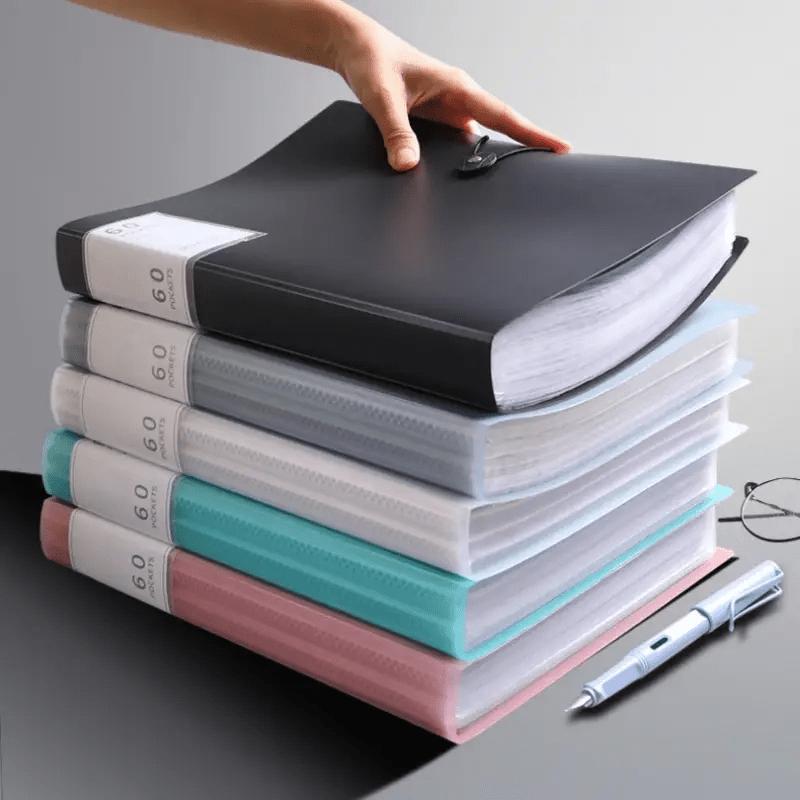 Waterproof, High Transparency, Ideal for Exam Papers & A4 Size Documents | Perfect for Home, School, and Office Organization