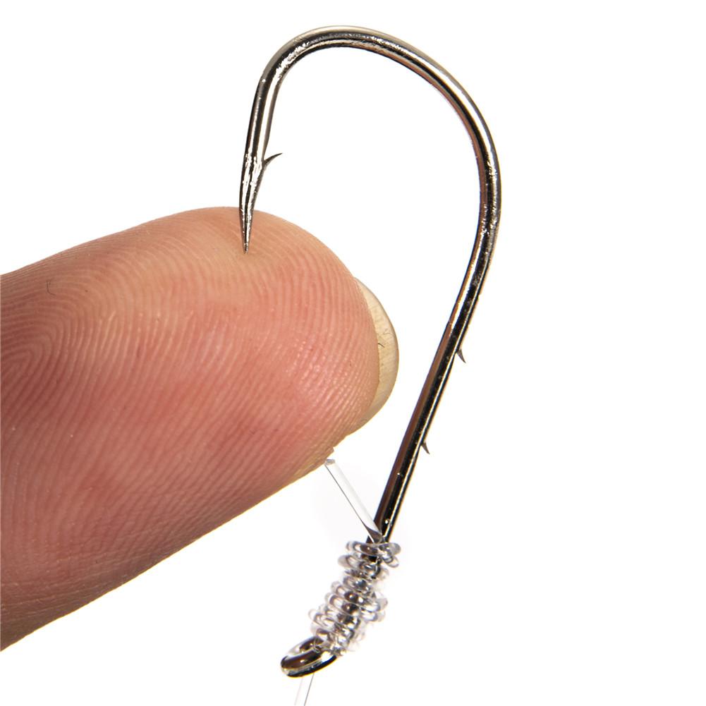 10 Pcs/set Fishing Hook High Carbon Steel Bundled Multi-specification Fish Hook Fishing Accessories