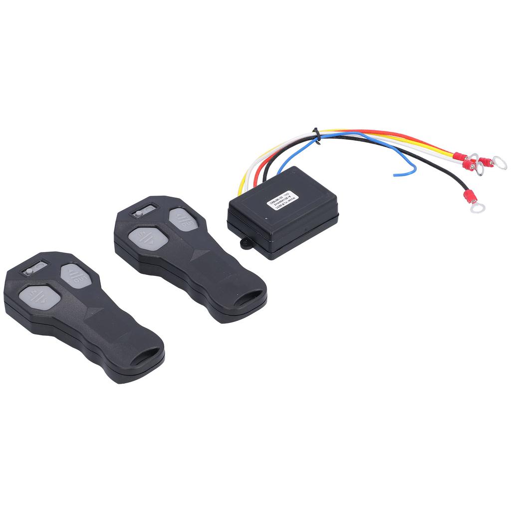 2pcs Wireless Winch Remote Control 12V Electric Replacement for Jeep ATV Truck Universal
