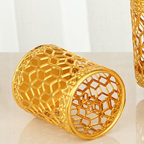 Chopsticks Holder Exquisite Space-saving Wrought Iron Hollow Design Utensil Caddy for Kitchen