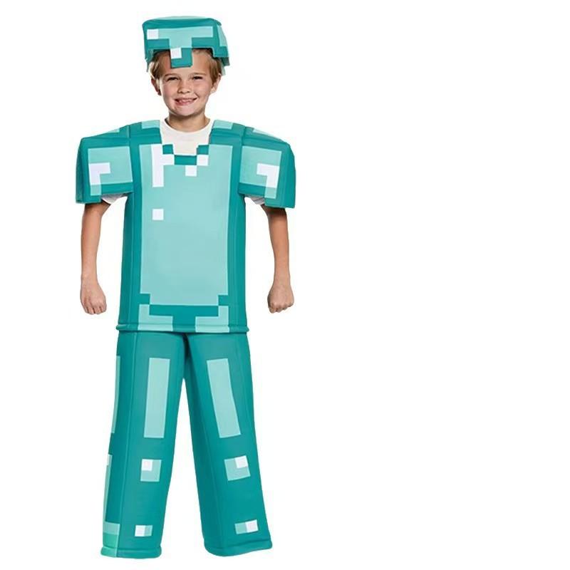 Minecraft Dimanta Bruņu Cosplay Kostīms Hallowīna