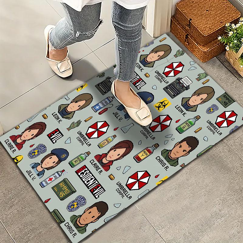 Resident Evil Carpet Rug For Living Room Bedroom Home Sofa Decoration Kids Play Nonslip Floor Mat