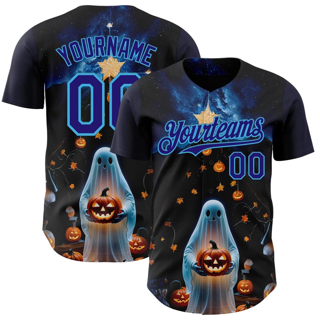 Custom Baseball for Halloween, Unisex Sports Top for Men and Women