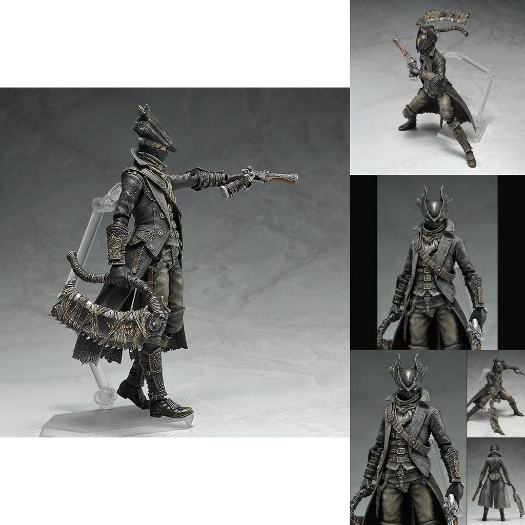 Premium Quality New Figma Hunter 367 Bloodborne Max Factory Action Figure With Gsc Bonus Messengers For Collectors