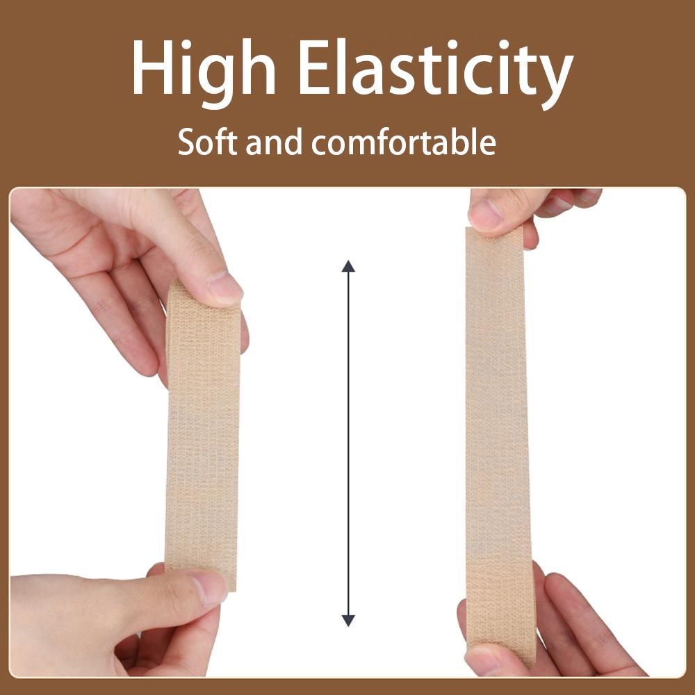 Self-Adhesive Elastic Bandage 25mm Sports Non-Woven Finger Wrist Protection Waterproof Breathable Tape