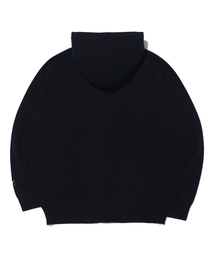 Bunkerbuster Hazzi Knit Zip-Up Hoodie Mq5Su507_Black
