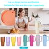 Silicone Lid Replacement for Water Bottles Leak Proof Seal Durable Flexible Material Fits Standard Bottle Openings Easy to Clean and Reusable