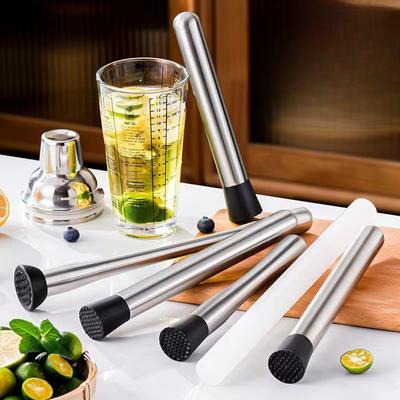 Saft Rammer Popsicle Smash Teig Zitrone Hammer Saft Rammer Shaker Cup Edelstahl Obst Presse Eis Hammer