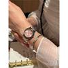 Women Watch Ladies Quartz Roman Numerals Day Date Calendar Watches Sapphire Glass Solid Steel Strap Women Wristwatch