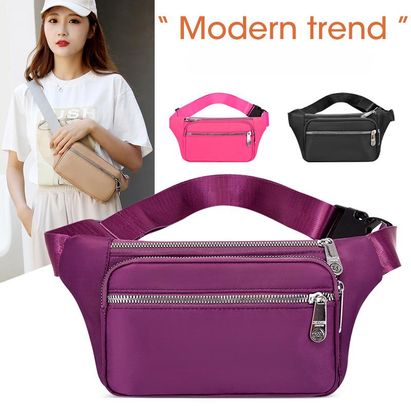 

Men s and Women s Waist Bags, Can Be DIY Logo, Korean Version, Casual Versatile, Single Shoulder Crossbody Bag, Outdoor Cycling, Sports Chest Bag зелений