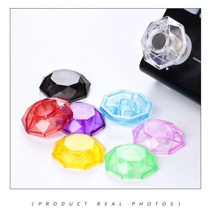 Universal Diamond Pedal Topper: Durable, Colorful Footswitch Cap for Electric Guitar Effects Pedals