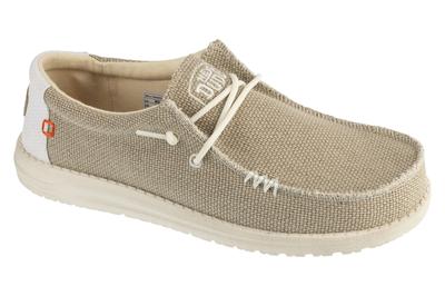 Wally Braided, Mens Beige Sneakers