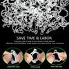 100Pcs Plant Support Clips Reusable Plastic Plant Vine Protection Grafting Fixing Tools for Vegetable Tomato Garden Supplies