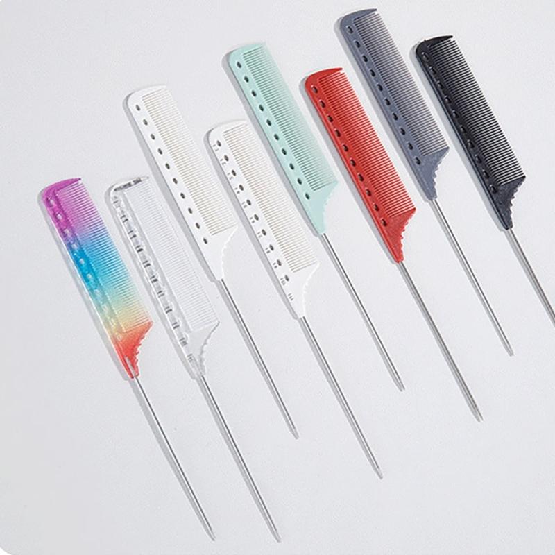 Hairdressing Comb Fine Tooth Comb Teasing Comb Hair Styling Comb Pin Tail Comb Parting Comb Hair Styling Accessories