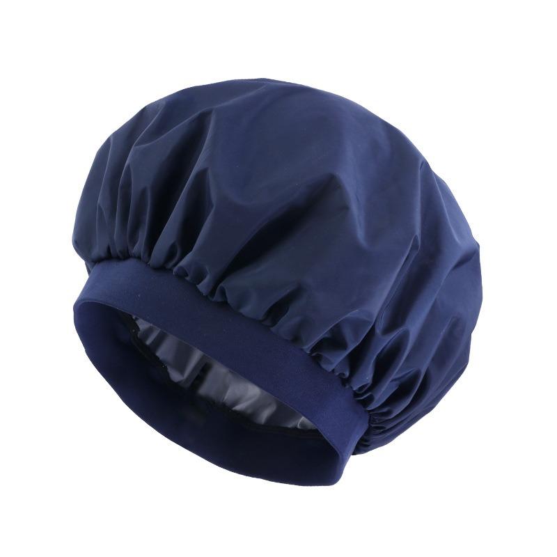 Damen Badehut, wasserdicht, elastisch, für die Dusche, Haarabdeckungen, Badekappen, Beanie, Beauty Perm Cap, staubdichte Haarkappe, Badezimmer-Accessoires
