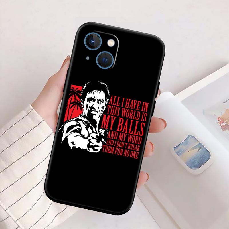 

RP61 S-Scarfaces New High-End Shell Phone Case for Redmi Note 13 14 Pro+ Plus A3 A3X 13X 13C 13R 14S 14C 14R Redmi Note 14S