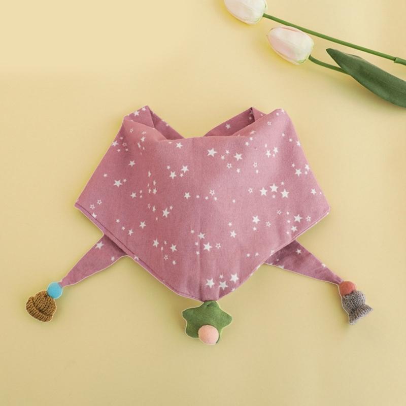 Cute Children Scarf Versatile & Warm Shawl Cotton Baby Neck Towel Multi Functional Scarf Lightweight for Boys & Girls