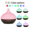 Smart WiFi Essential Oil Diffuser Air Humidifier Works with Alexa Google Home US Plug Deep Wood