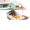 Plastic Kitchen Storage Box: Refrigerator, Freezer, and Microwave Safe