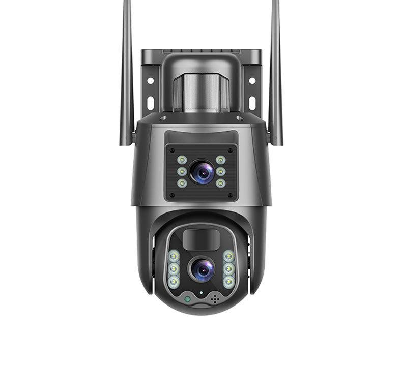 8MP 4G Ultra HD Dual Lens Solar Wireless Outdoor Security Camera
