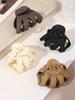 Matte Simple Hair Claw Clip Hold Hair Well Woman Girl Hair Accessories