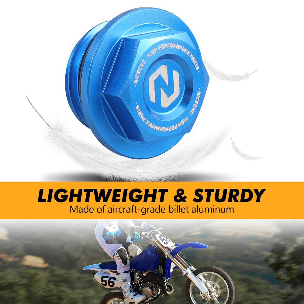 For Yamaha YZ125 YZ250 YZ250F YZ450F WR 250F 450F 250R 250X YZ 65 80 85 125X 250FX 450FX YFZ450 Engine Oil Filler Plug Screw