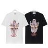 Casablanca CASA Print T-Shirt Teen Boys Loose Fit Short Sleeve Top