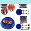 Alloy Material Burst Gyro Battle Disk Set Double Play Handles Launcher Competitive Disk Set B-120