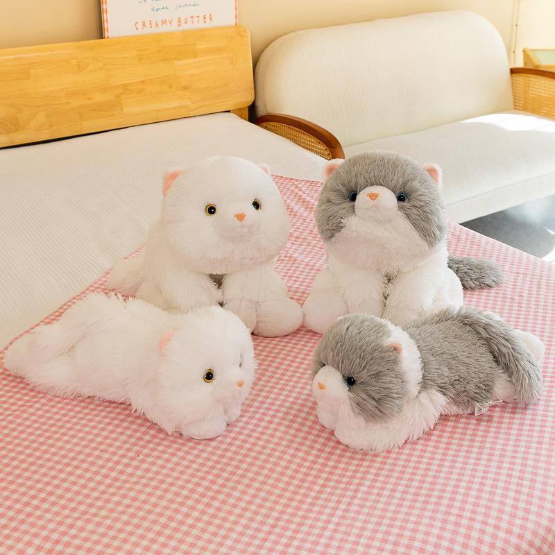 Roztomilý Měkký a Roztomilý Polštářek Kočka Fufu Přítelkyně Teplé Společenství Dárek Domácí Dekorace Polštář na Spánek Dárkový Předmět