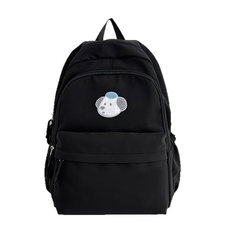 Schoolbag New High-value Fresh and Sweet Cute Puppy Backpack Junior High School Students Lightweight Spring Outing Large-capacity Backpack