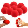 Magic Illusion Comedy 2.5cm/3.5cm/4.5cm Magic Sponge Ball Magic Tricks Finger Sponge Ball Red